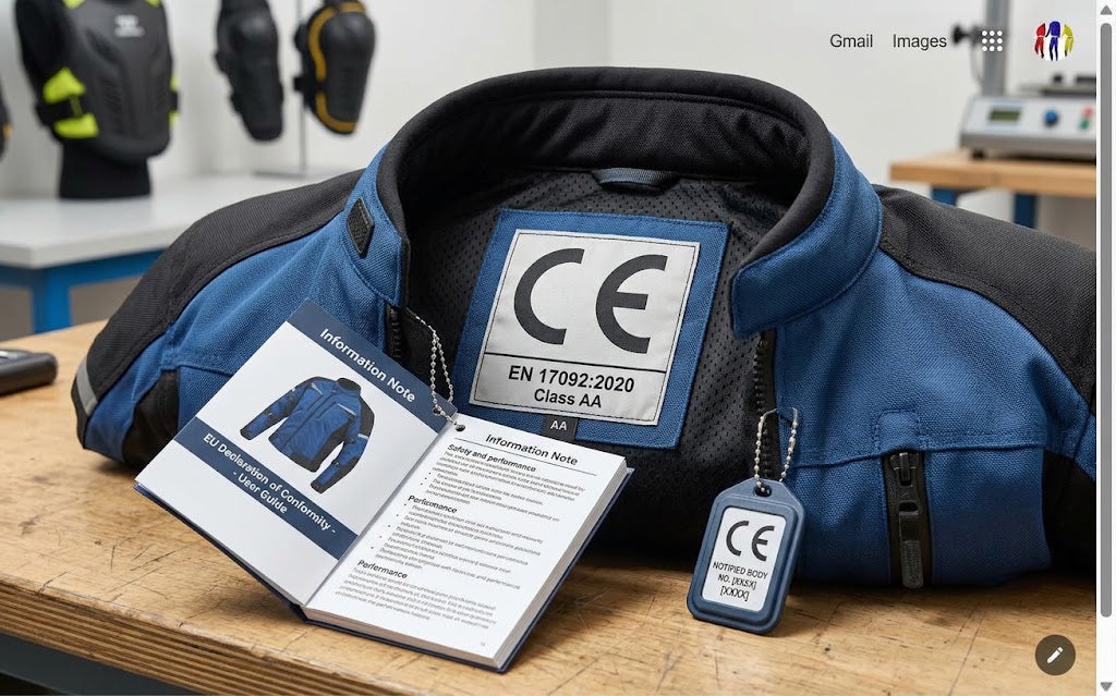 CE Certification for Motorcycle Gear