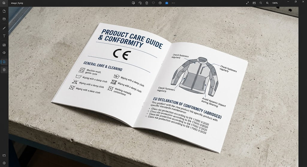Motorcycle Leather & CORDURA® Care Guide