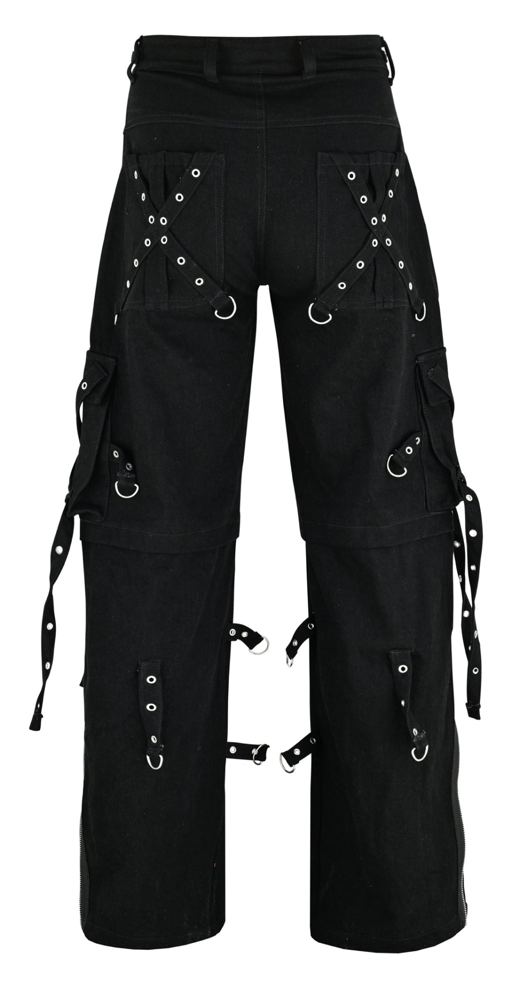 Urban Kevlar® Customize Handmade Rock Gothic Punk Cotton Jeans Long Strings