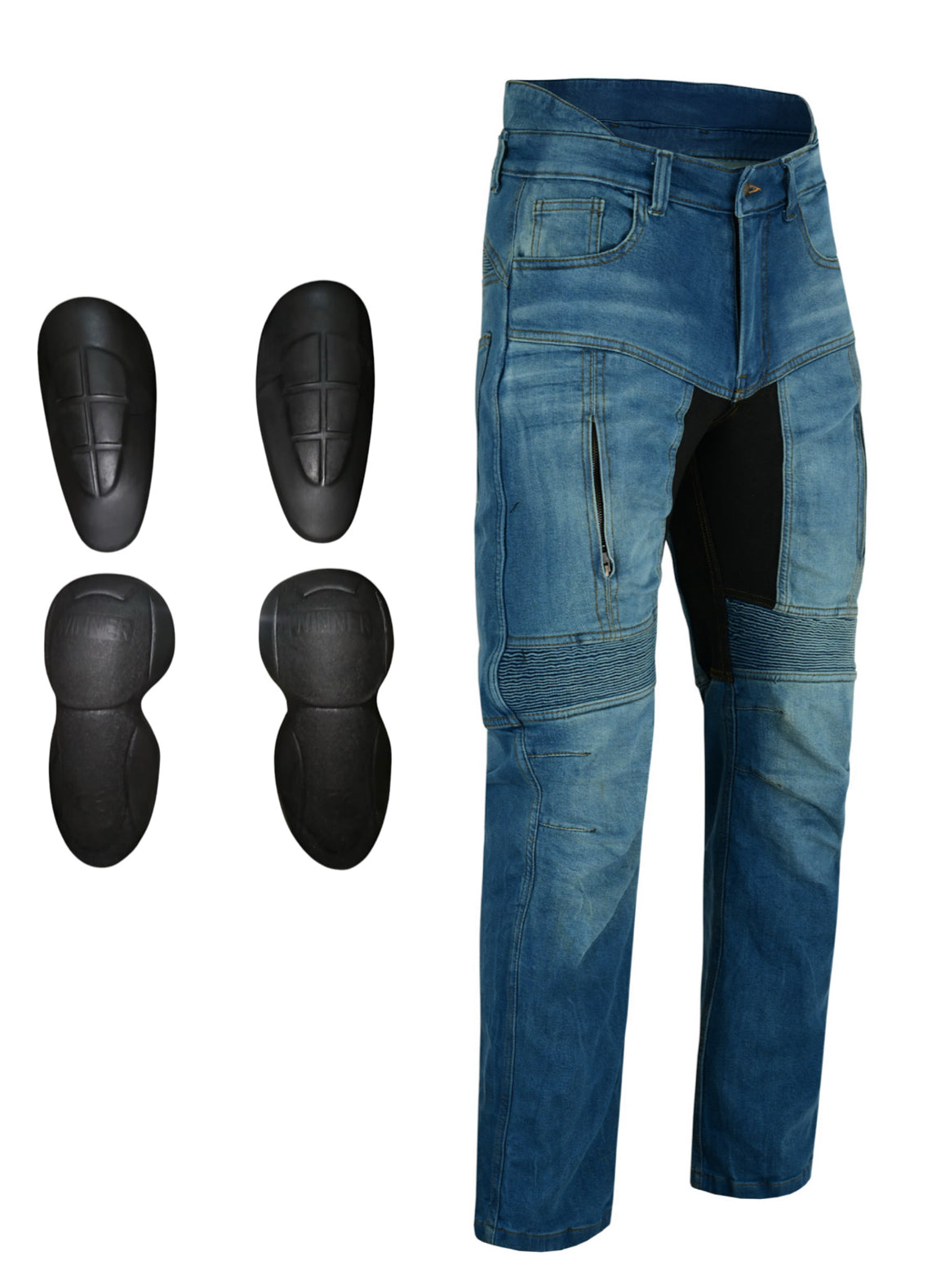 Urban Kevlar ® Jeans Motorcycle Trousers CE Protectors Waterproof - Urban Kevlar