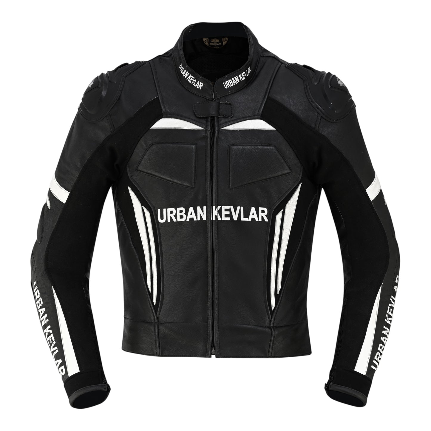 Urban Kevlar® Men’s Motorcycle Racing Leather Suit – Motorbike Riding Gear with CE Armor & Knee Sliders - Urban Kevlar