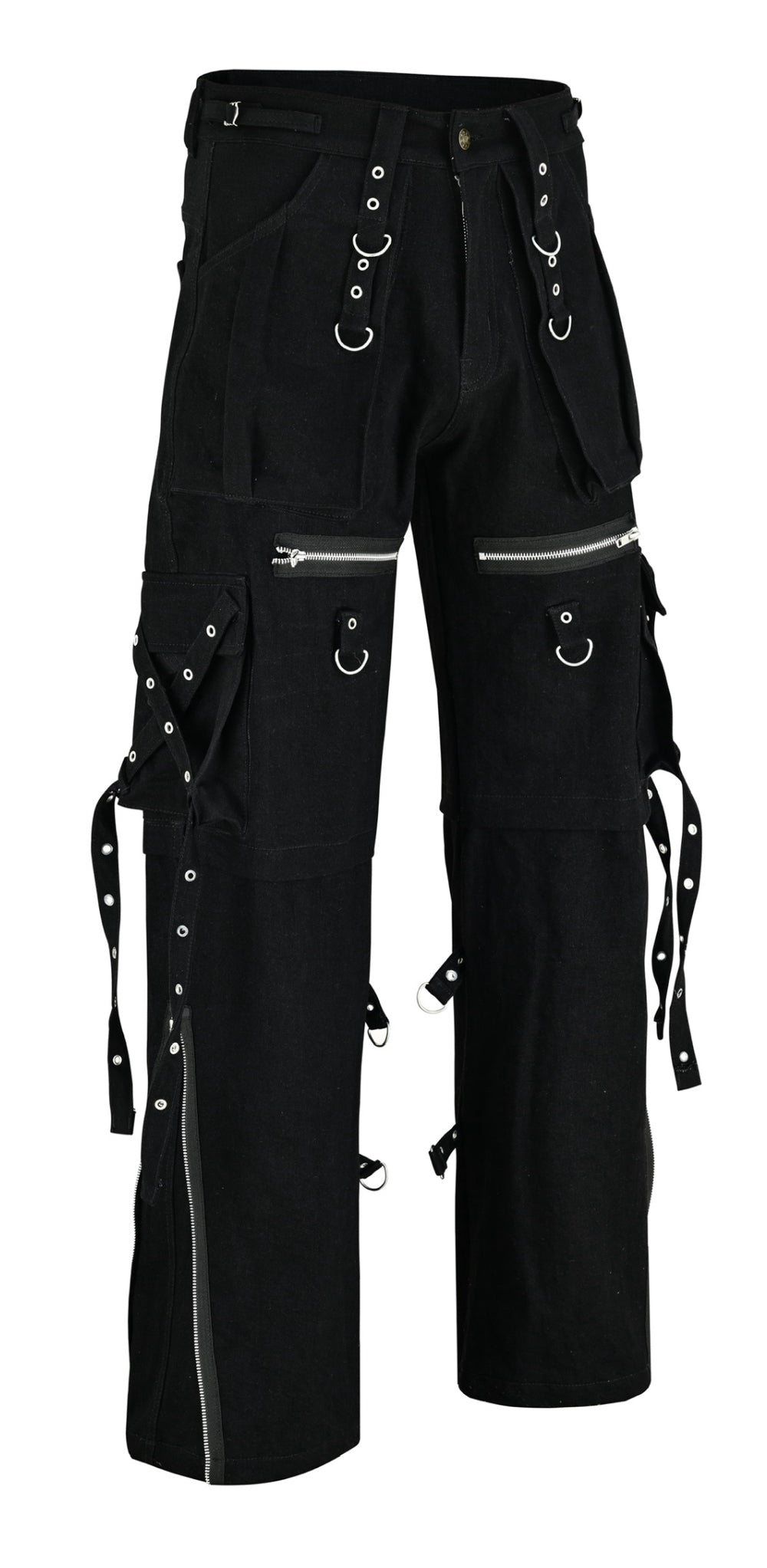 Urban Kevlar® Customize Handmade Rock Gothic Punk Cotton Jeans Long Strings