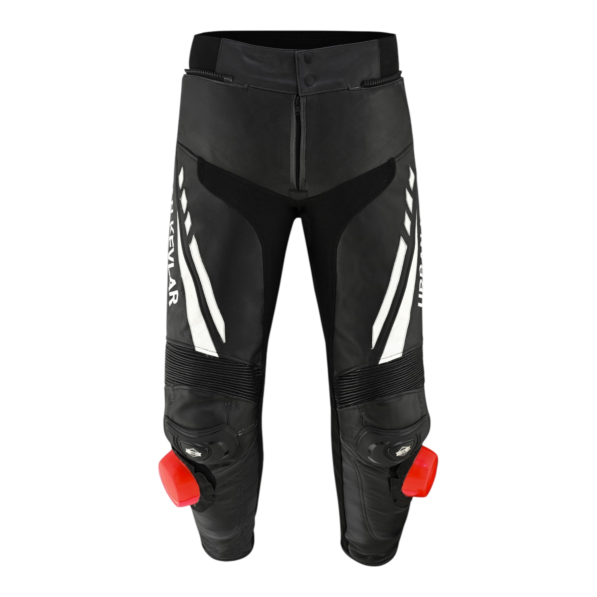 Urban Kevlar® Men’s Motorcycle Racing Leather Suit – Motorbike Riding Gear with CE Armor & Knee Sliders - Urban Kevlar