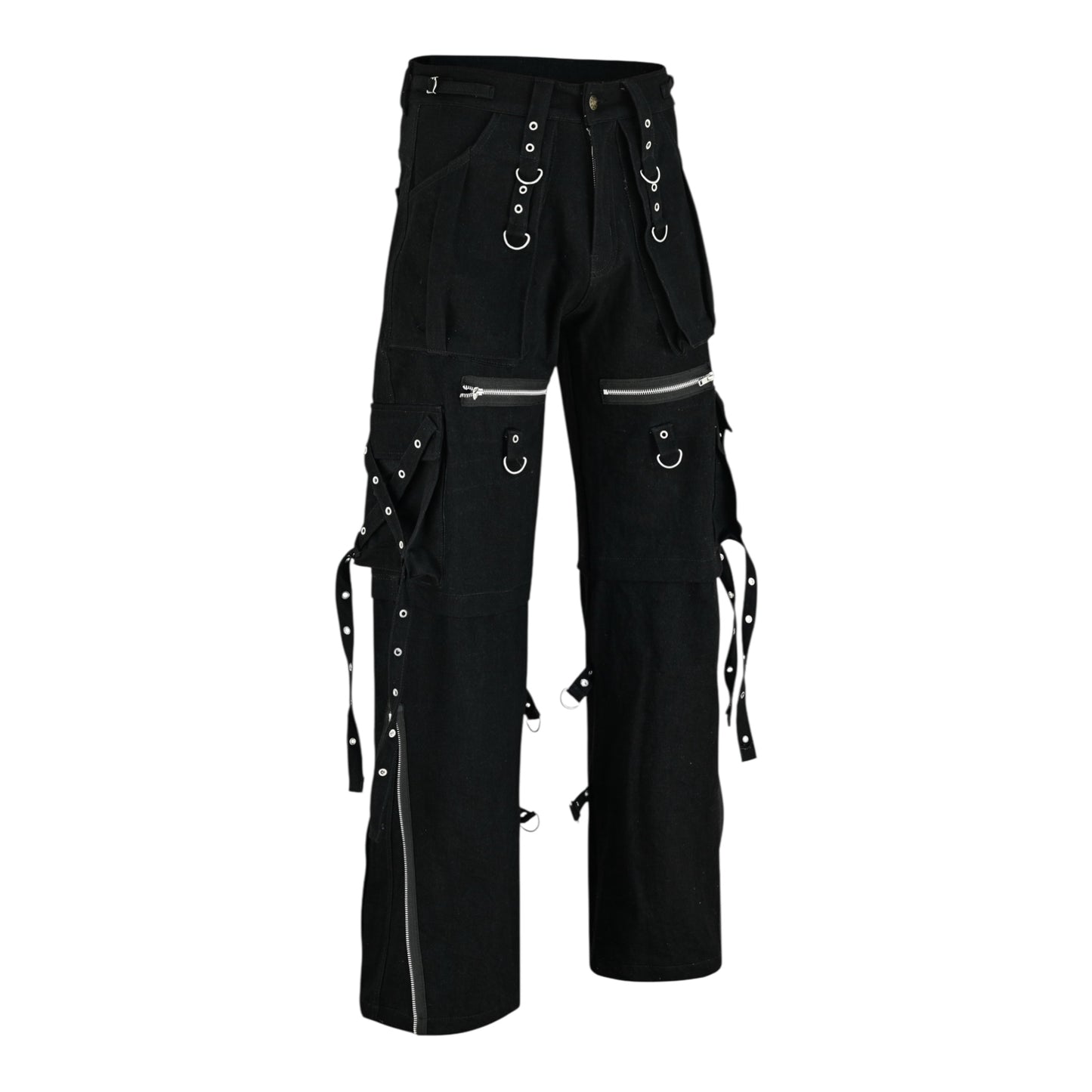 Urban Kevlar® Customize Handmade Rock Gothic Punk Cotton Jeans Long Strings - Urban Kevlar