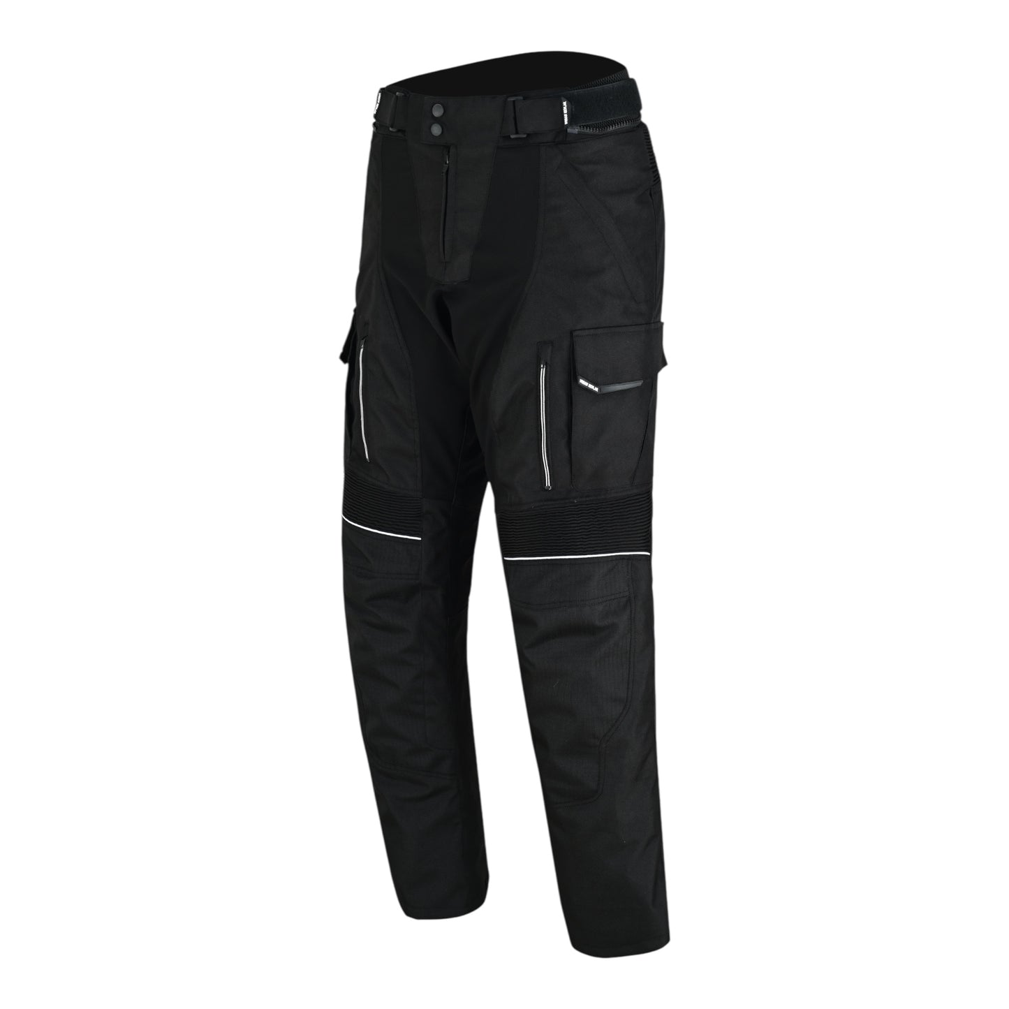 Urban Kevlar ® CORDURA Motorcycle Trousers CE Protectors Waterproof Black - Urban Kevlar