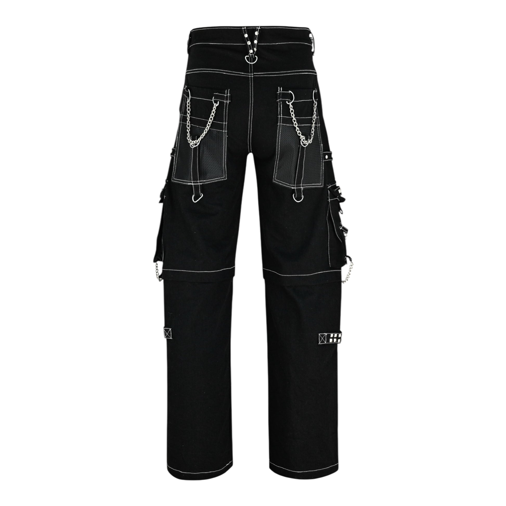 Urban Kevlar® Customize Handmade Rock Gothic Punk Cotton Jeans Long Strings - Urban Kevlar