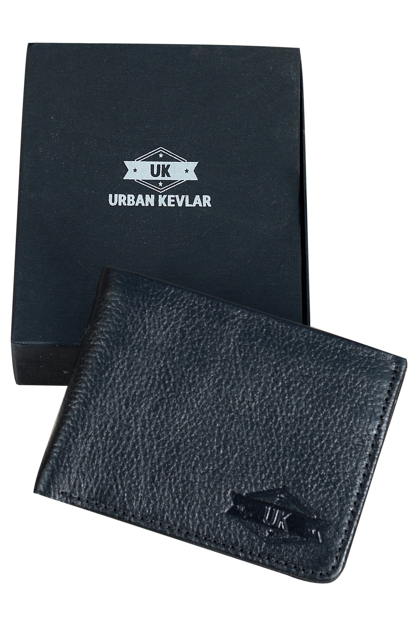 Urban Kevlar Slim Bifold Wallet for Men - Premium Leather, Minimalist Design - Urban Kevlar