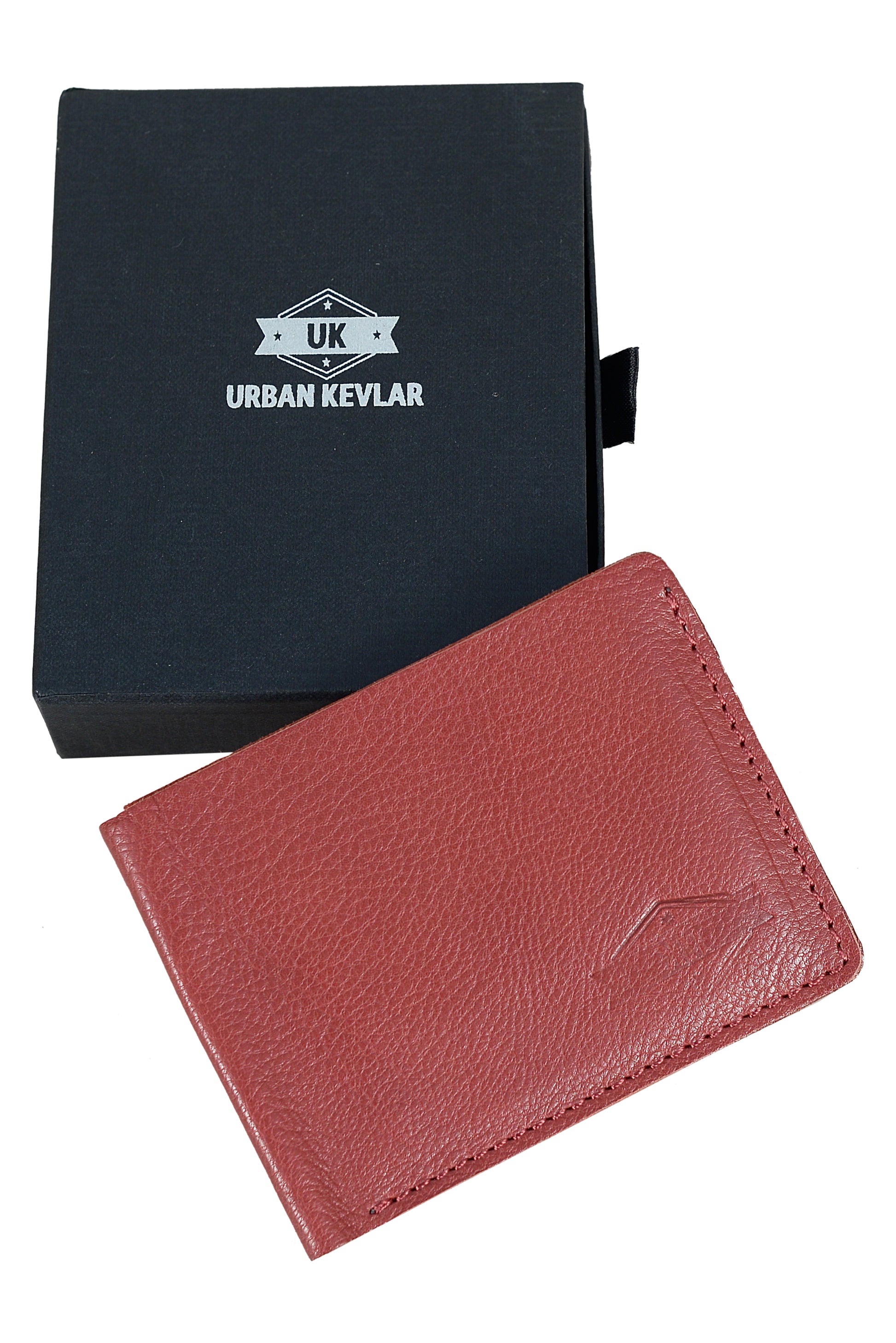 Urban Kevlar Classic Leather Wallet for Men - Soft Genuine Leather, Bifold, with Card Holder Slots and Cash Compartment 5 Colors - Urban Kevlar