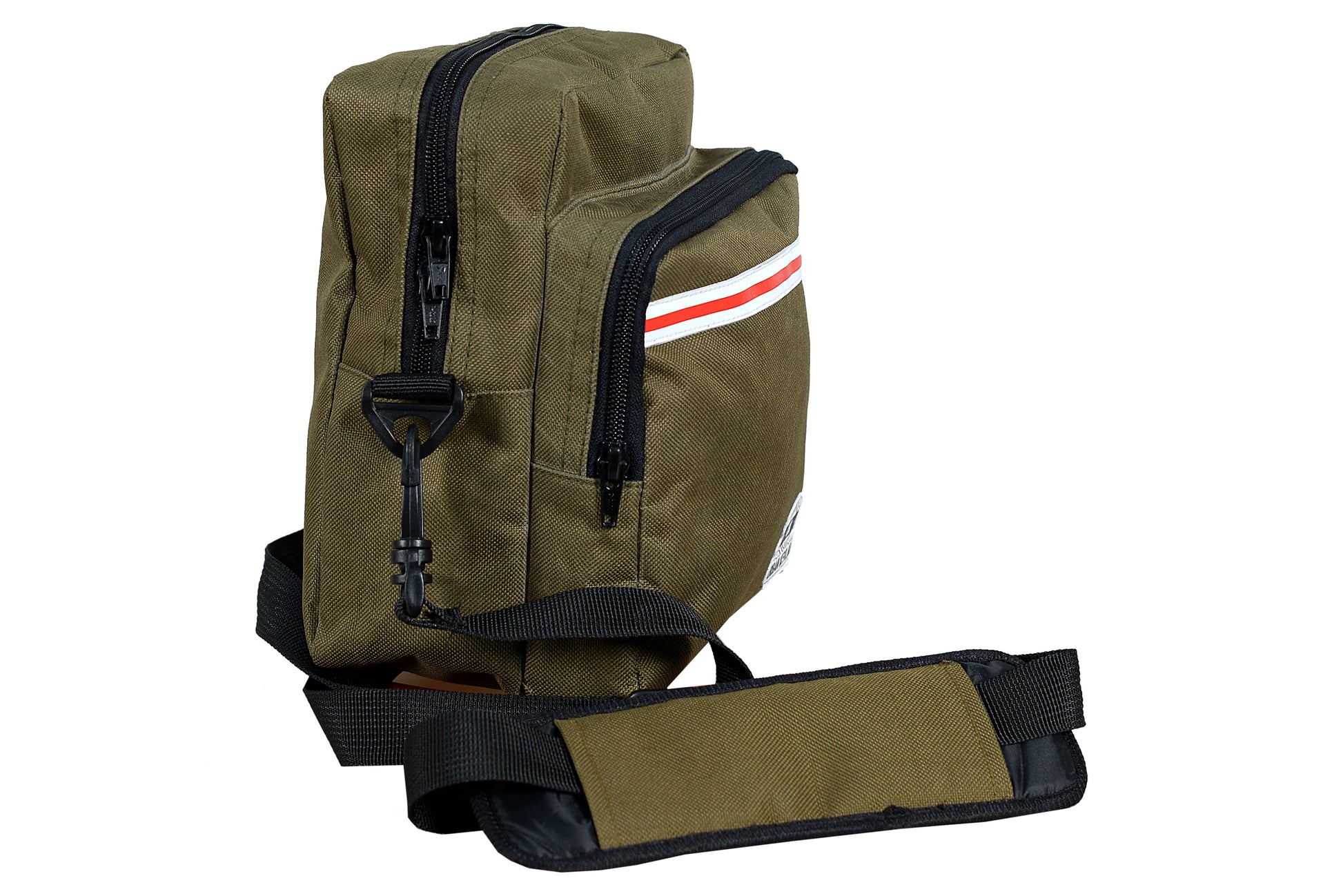 Urban Kevlar Crossbody Bag - Durable, Lightweight, Multi-Pocket Travel Shoulder Bag Khaki - Urban Kevlar