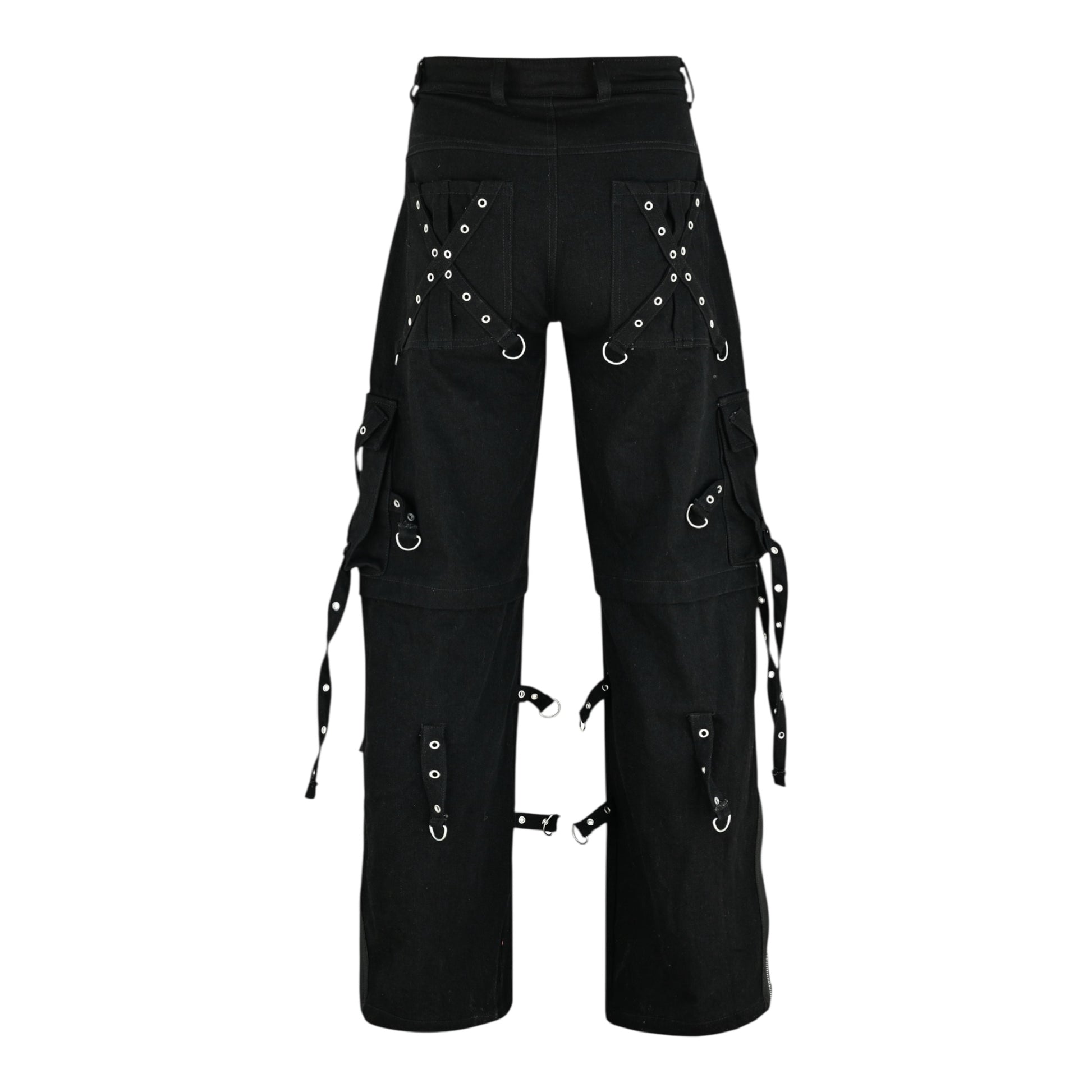 Urban Kevlar® Customize Handmade Rock Gothic Punk Cotton Jeans Long Strings - Urban Kevlar