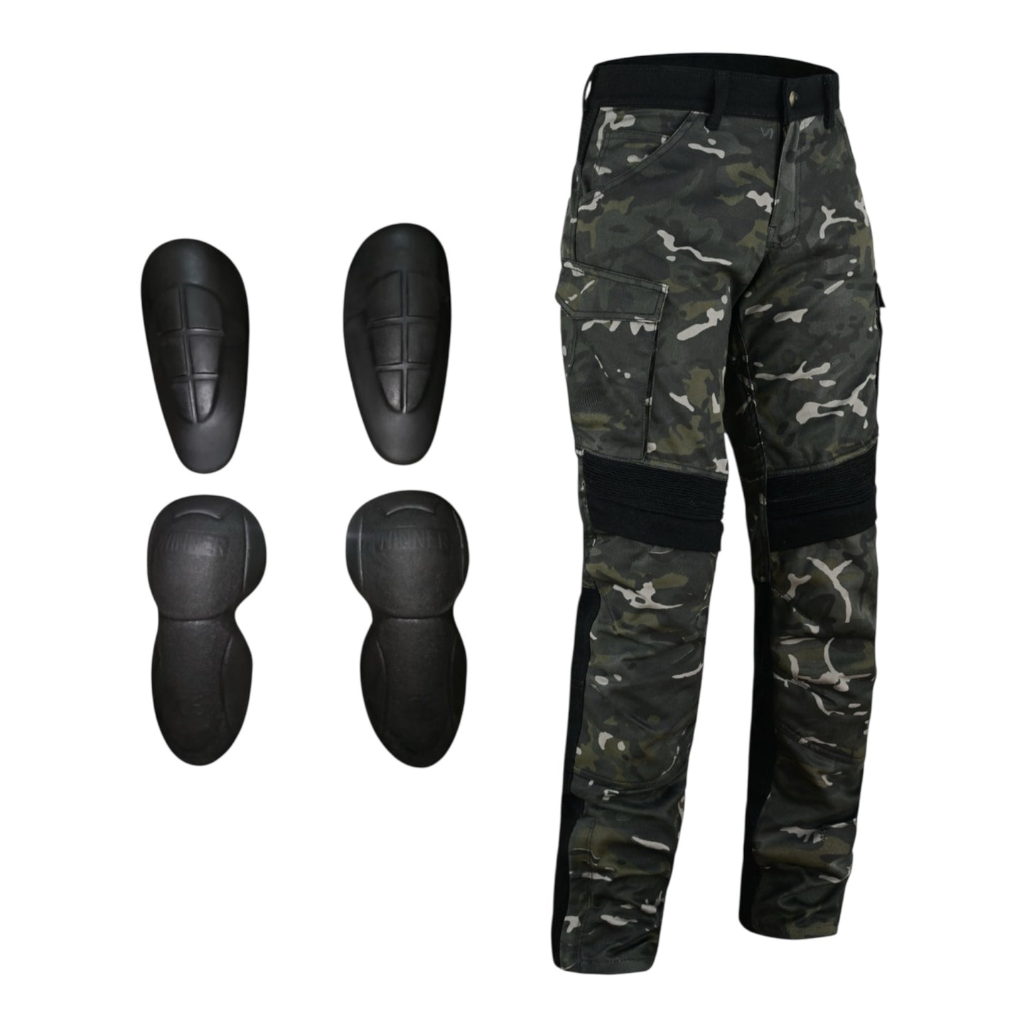 Urban Kevlar ® CORDURA Motorcycle Trousers CE Protectors Waterproof Commando - Urban Kevlar