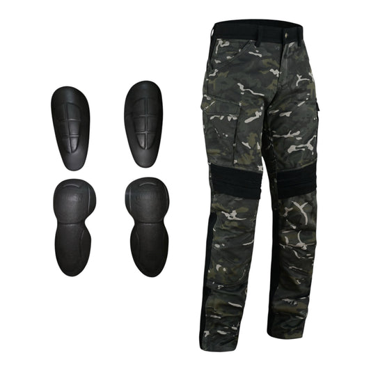 Urban Kevlar ® CORDURA Motorcycle Trousers CE Protectors Waterproof Commando - Urban Kevlar