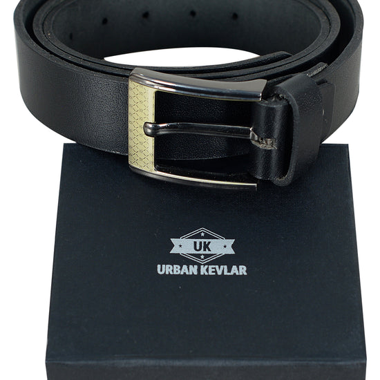Urban Kevlar Genuine Leather Belt for Men and Women - Stylish & Durable, Perfect for Casual & Formal Wear - Premium Quality, Adjustable Sizes, Classic Design Long Life Durability