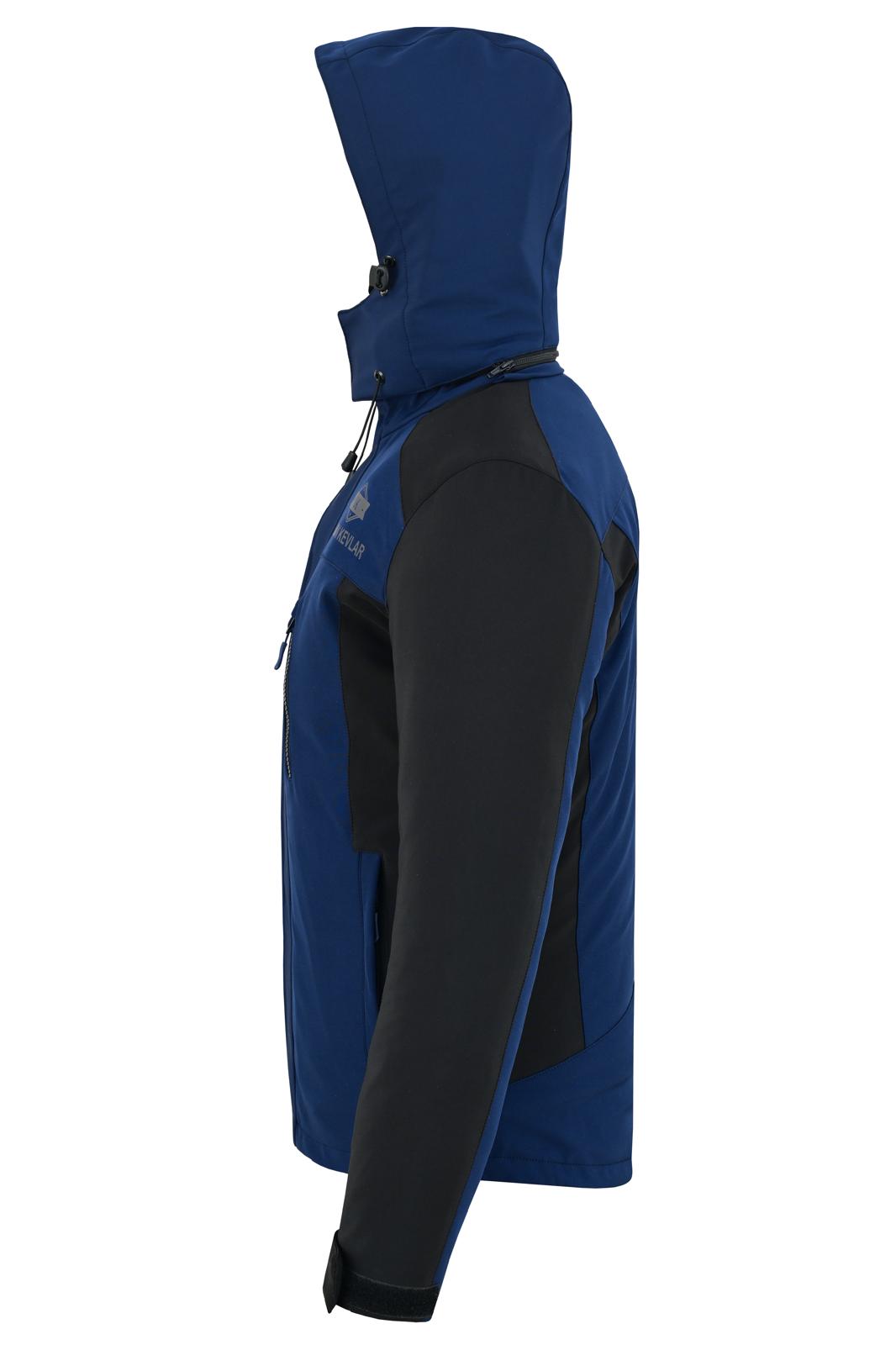 Urban Kevlar® Soft Shell Hooded Jacket – Water-Proof Windbreaker with Cat Lining Fur Removable Hoody - Urban Kevlar