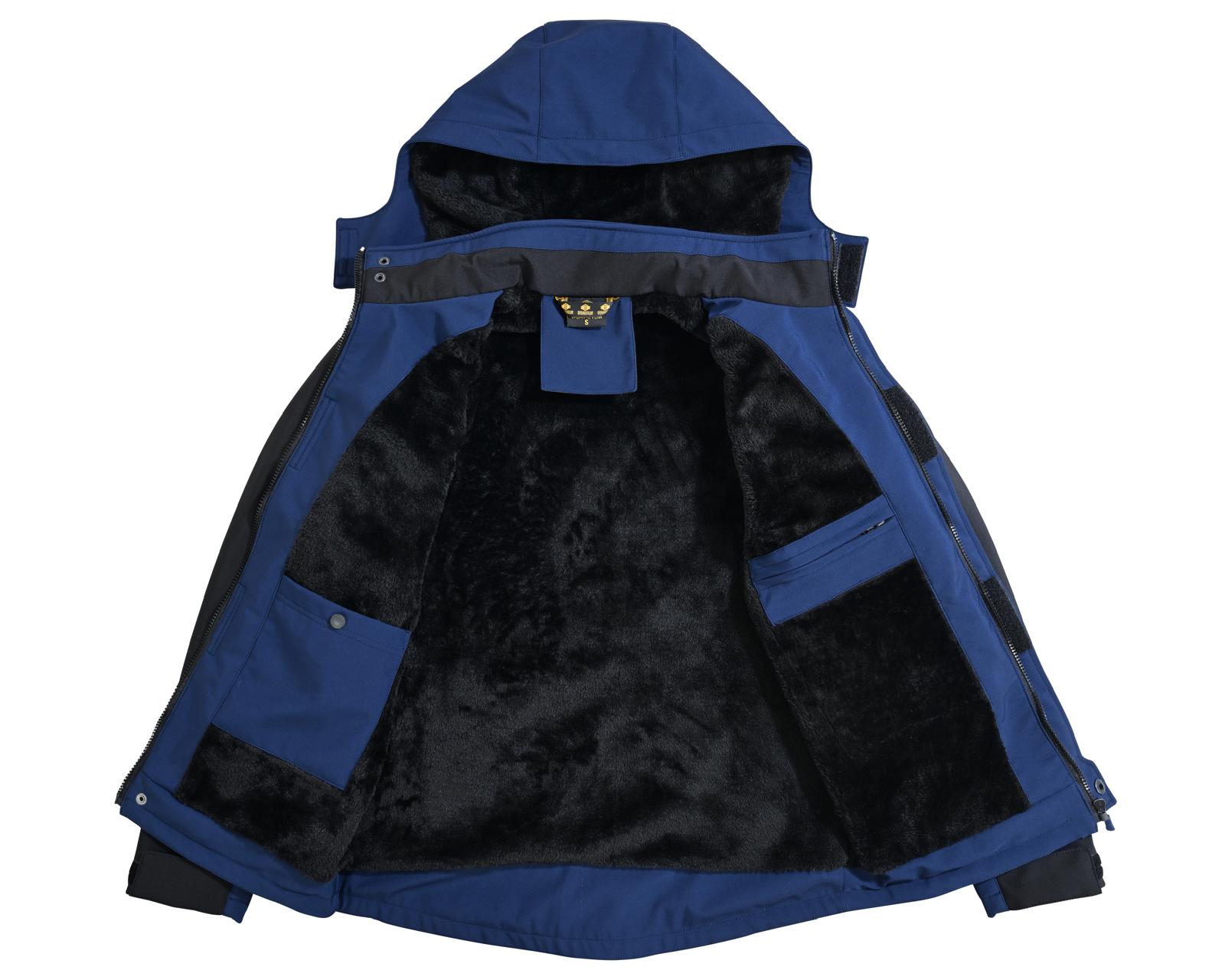 Urban Kevlar® Soft Shell Hooded Jacket – Water-Proof Windbreaker with Cat Lining Fur Removable Hoody - Urban Kevlar