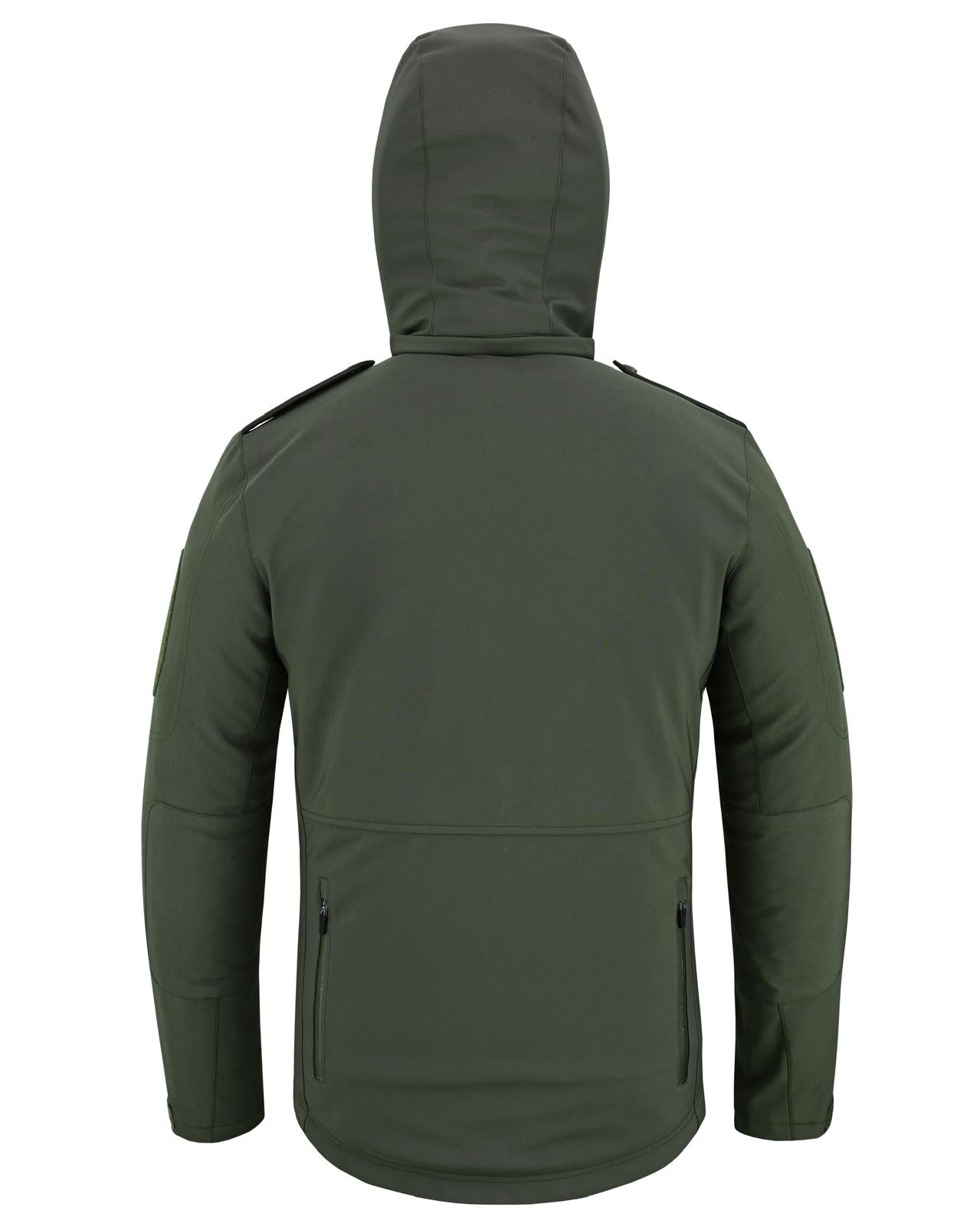 Urban Kevlar® Soft Shell Hooded Jacket – Water-Proof Windbreaker with Cat Fur Lining Removable Hoody - Urban Kevlar