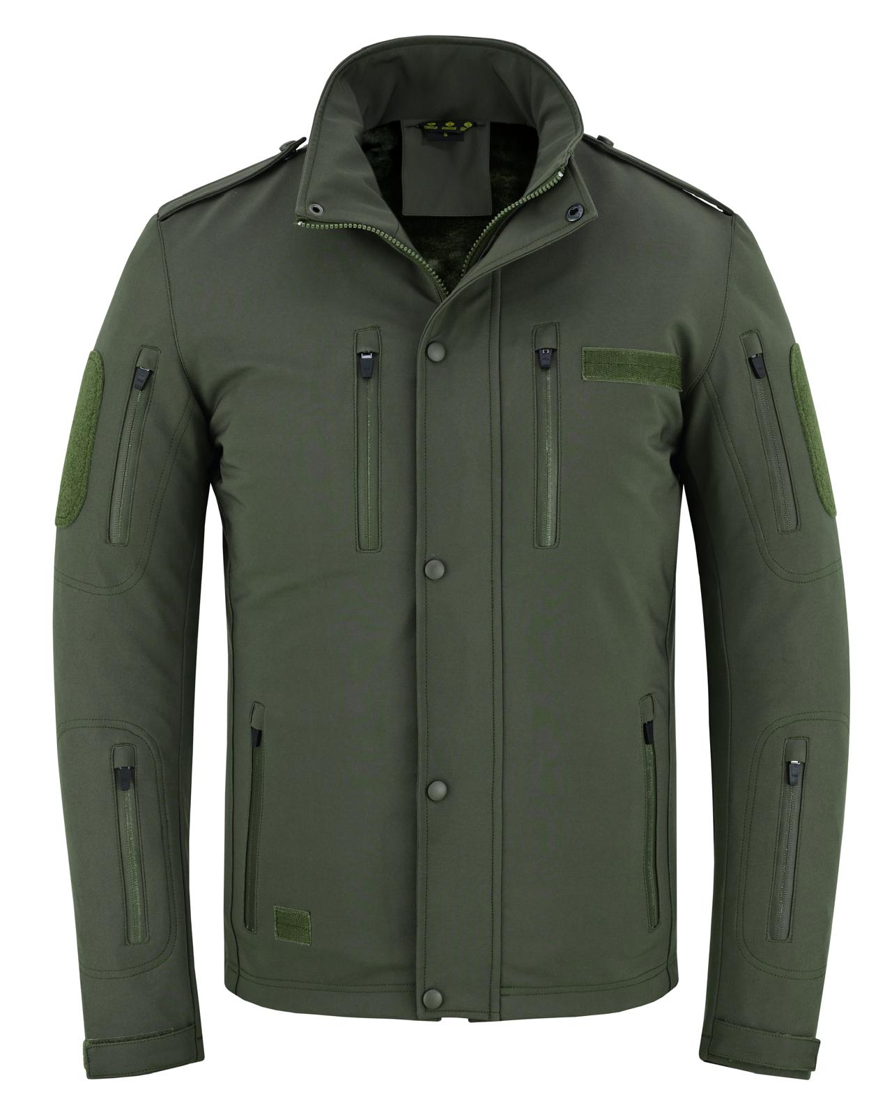 Urban Kevlar® Soft Shell Hooded Jacket – Water-Proof Windbreaker with Cat Fur Lining Removable Hoody - Urban Kevlar