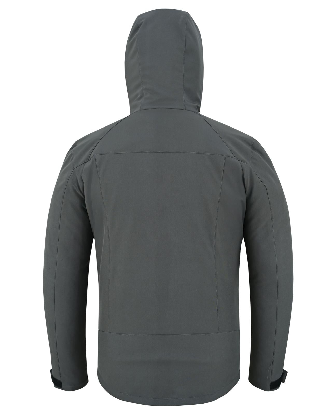 Urban Kevlar® Men’s Soft Shell Jacket Waterproof Windproof – Lightweight Outdoor Hiking Jacket with Hood, Breathable Cat Fur -Lined Coat for Camping - Urban Kevlar